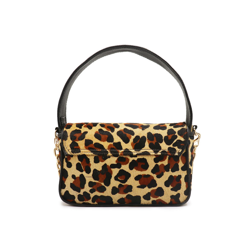 Bolsa de couro feminina onça Mirian