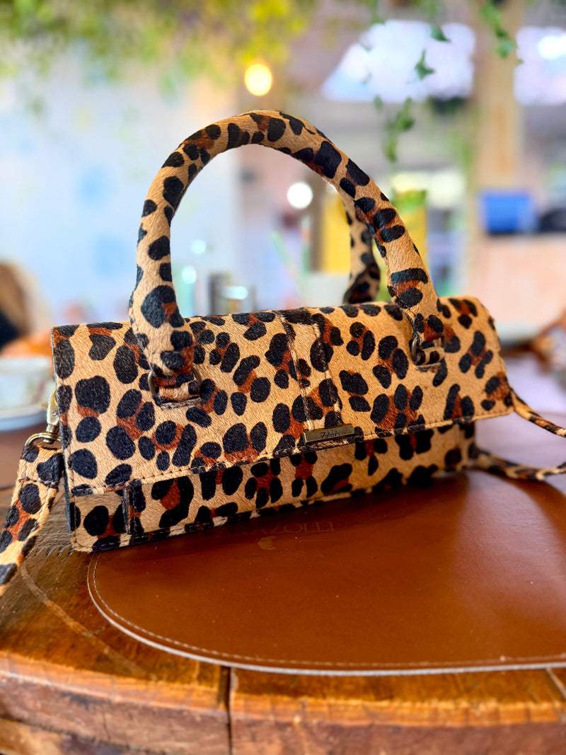 Bolsa feminina de couro legítimo onça Nairobi