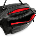 Bolsa de couro feminina tiracolo preto Ana