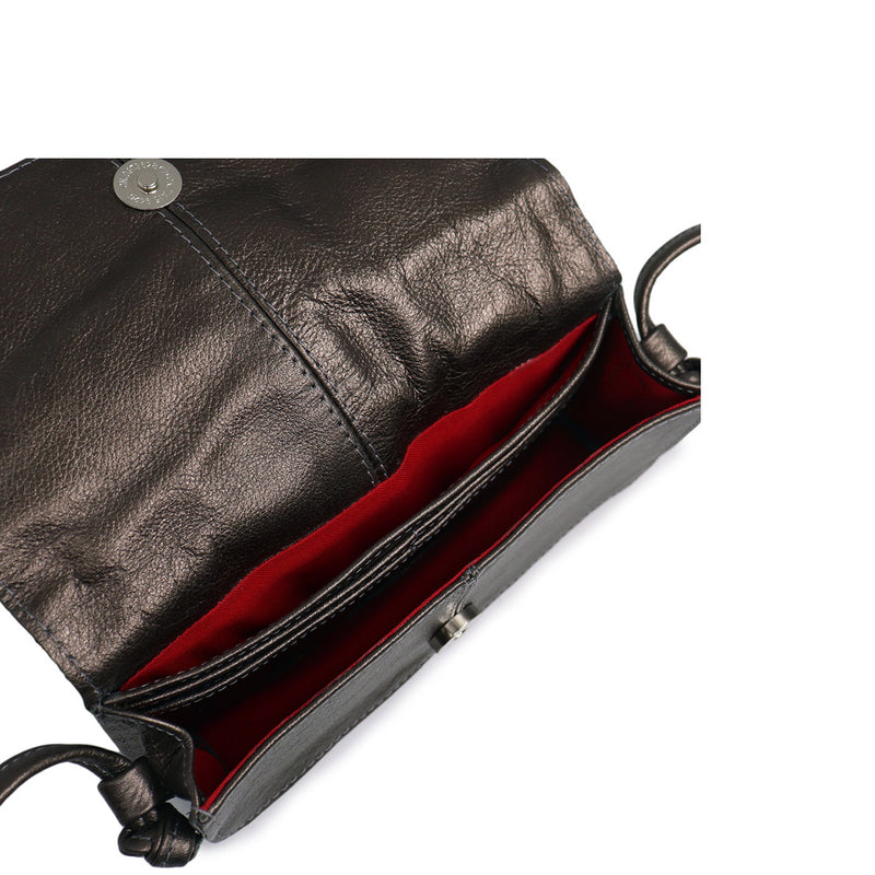 Bolsa feminina de couro cimento Sophia