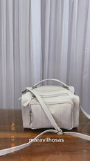 Bolsa de couro feminina tiracolo preto Ana